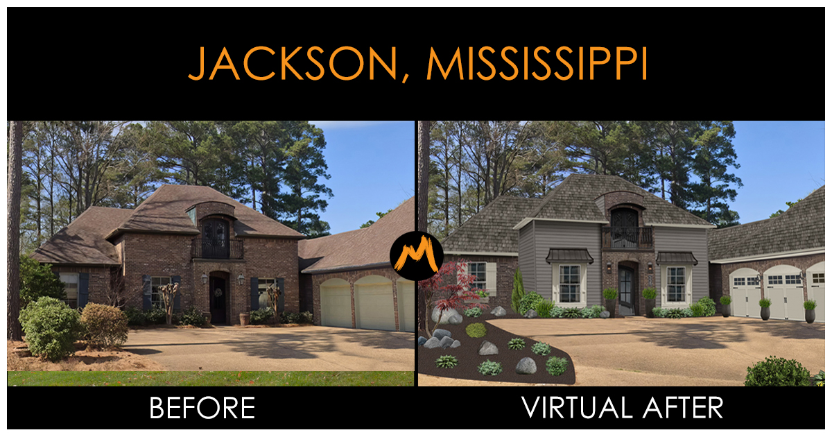 Atlanta Georgia Virtual Exterior Designer Transitional